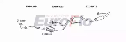 Система выпуска ОГ EuroFlo DNPAT28D 3008A